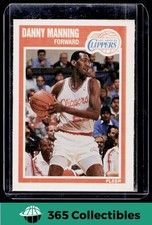 1989-90 Fleer Danny Manning #71 Basketball Los Angeles Clippers