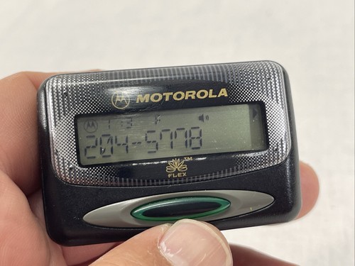 Motorola Flex Pager Beeper Cyfrowy klips do kabury wyświetlacza - przetestowany - Zdjęcie 5 z 6