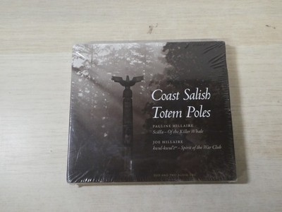 Coast Salish Totem Poles Pauline & Joe Hillaire CD Brand New Sealed Digipak