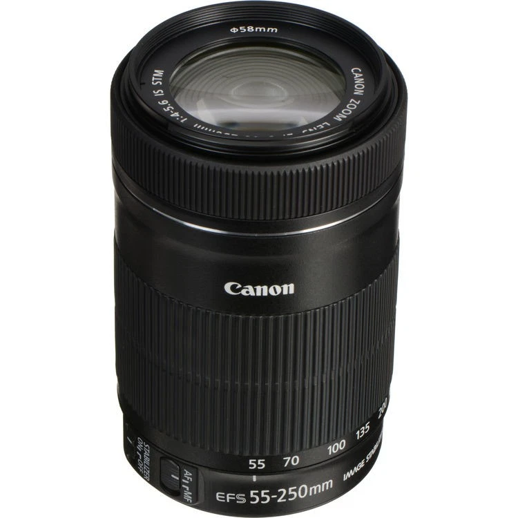 Canon EF-S 55-250mm Focal Camera Lenses for sale | eBay