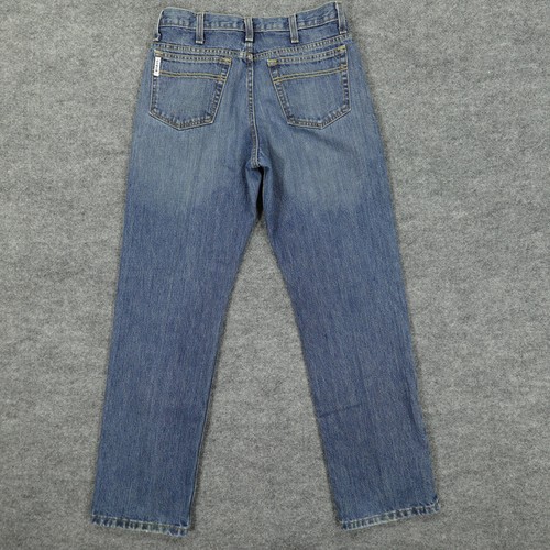 Cinch Jeans Mens 31x32 Blue Denim Western Cowboy Straight Leg White Label - Picture 2 of 9