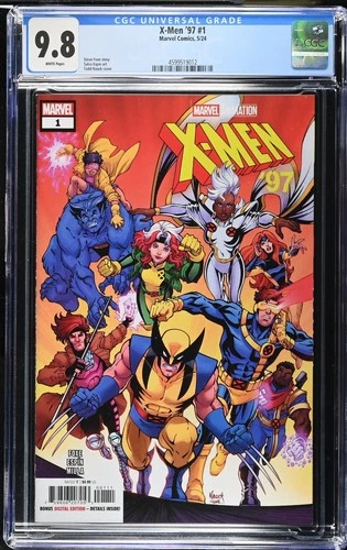 X-MEN '97 #1 CGC 9.8 Graded Nauck Cover (A) 1st Print Animated Series