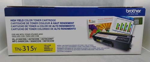 Original Brother TN315Y Tonerkassette Gelb mit hoher Kapazität NEU VERSIEGELT - Bild 3 von 8