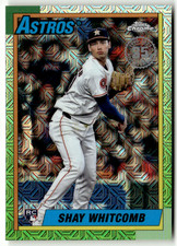 2025 Topps Chrome MLB No. T90C-118 Shay Whitcomb Rookie Mojo Refractor