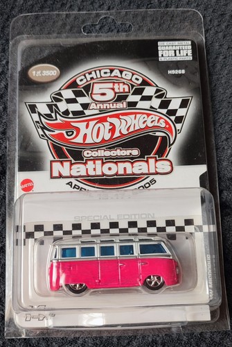 Hotwheels, Chicago Convention 2005, Volkswagen Microbus, Low Production - Bild 4 von 5
