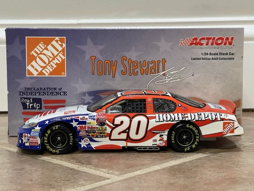 2003 Tony Stewart Home Depot Independence Day July Daytona NASCAR Action 1/24 - Picture 3 of 12