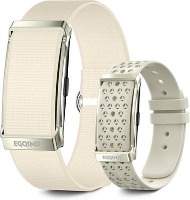 Smart Fitness Armband 24/7 Herzfrequenz & Schlaftracker, 170+ Sportmodi Beige