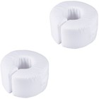 2 sztuki gumowego pierścienia do siedzenia na naturalnej gąbce poduszka na stopy do łóżka