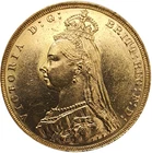 1888 Victoria Gold Sovereign — photo from another recent sale