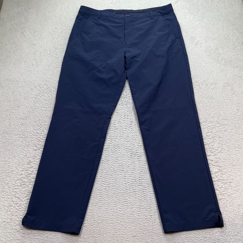 Oakley Pants Men’s 36x30 Navy Blue Performance Golf Regular Fit Straight - Picture 1 of 13