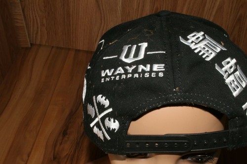 ! Cappello berretto camionista Batman Gotham City Wayne Enterprises snap-back nuovo senza etichette - Foto 5 di 8
