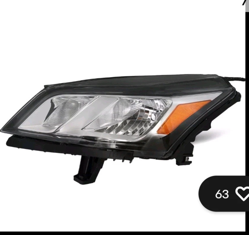 Faro delantero izquierdo lado del conductor Chevy Traverse 2013-2017 estilo fábrica Foto 2 de 4