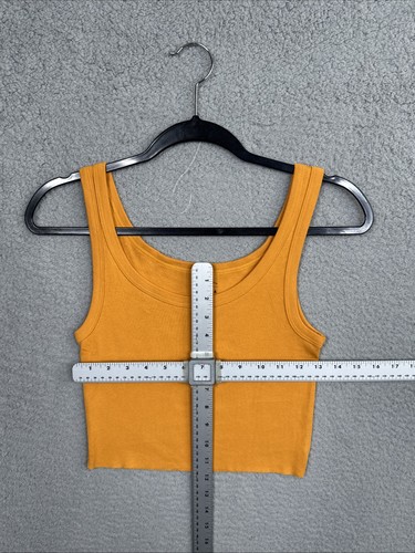 Billabong Tangerine Cropped Tank Top Women’s Medium NWOT - Picture 5 of 9