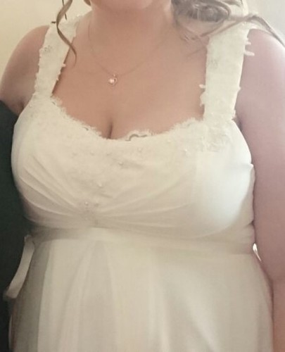 Hochzeitskleid Brautkleid Umstandsmode Schwanger - Bild 3 von 4