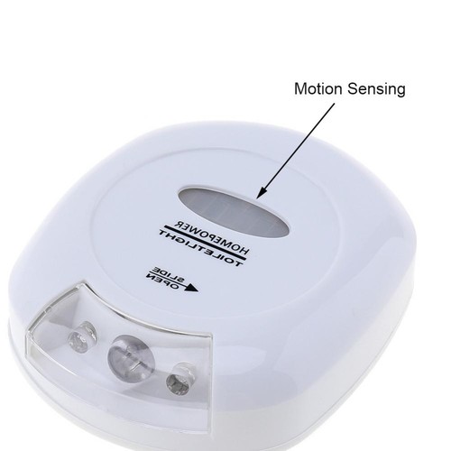 2 Pack Toilet Bowl Night Light with Motion Activated Sensor Red Green INDICATOR - Picture 7 of 12