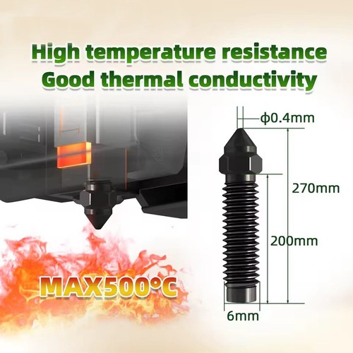 3D Printer for Elegoo Centauri Carbon Centauri Hotend Kit Assembly Steel Nozzle - Picture 18 of 36