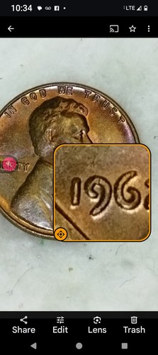 1962 P No Mint Mark Doubled Die Obverse Lincoln Cent!! Nice - Picture 11 of 22