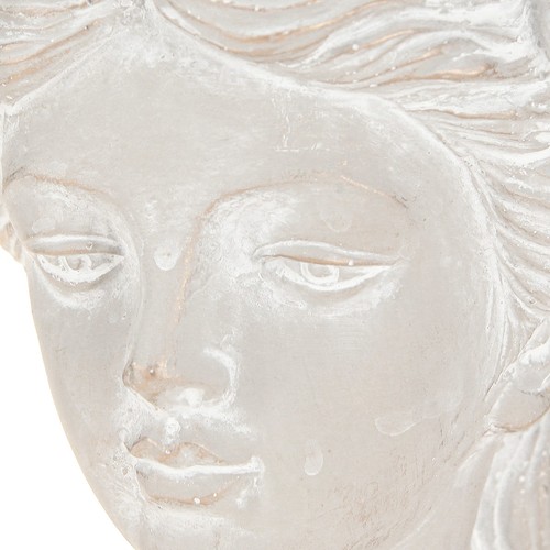 Pflanzkopf Antik Steinguss Übertopf Frau Deko 20,5cm - Bild 2 von 4