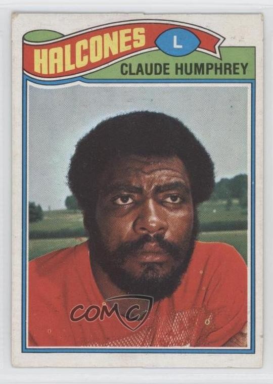 1977 Topps Mexican Claude Humphrey #484 HOF