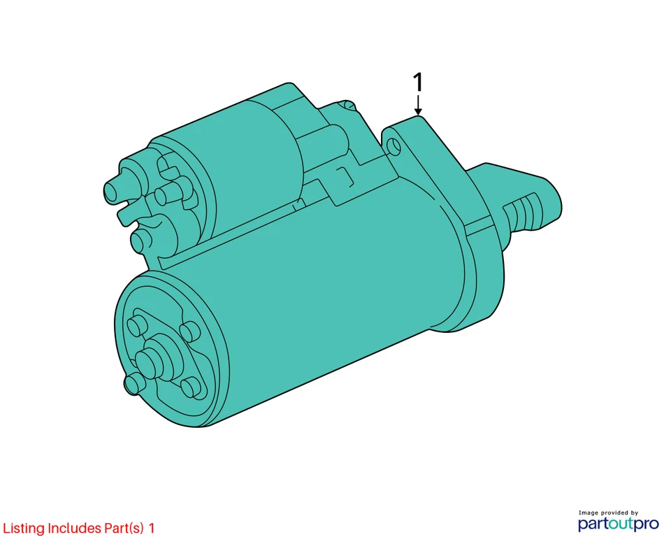 2003-2005 Mercedes-benz E500 Car Starter Motor Solenoid Oem CECTZ - Image 3 of 4