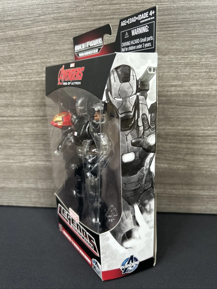 Hasbro Marvel Legends MARVEL'S WAR MACHINE Serie Infinita Hulkbuster Head Build Foto 3 de 4