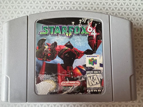 Star Fox 64 (Nintendo 64, N64, 1997) Authentic Tested & Working!