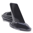 Shark Fin Shape VHF UHF 144/430Mhz Dual Band Antenna w/Adapter For Walkie Talkie