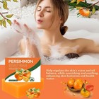 Persimmon Soap Bar For Old People Smell, Natural Body Odor Bar Control NEW I8N6