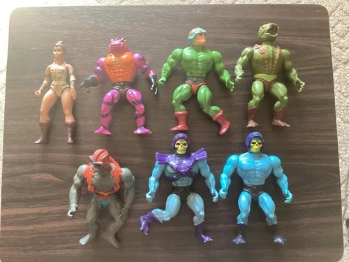 Vintage Masters Of The Universe HeMan. 7 Figures