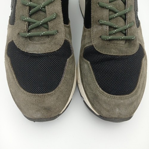Belvotti Wildleder Herren Sportschuhe grün UK Größe 9 Milano - Bild 3 von 24