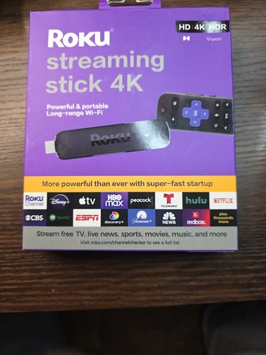 Roku Streaming Stick 4K HDR Dolby Vision Streaminggerät (3820R2)