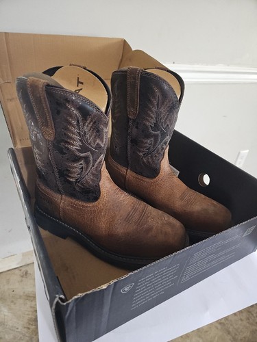 Ariat Herren Sierra Pannensicher Stahlkappe Arbeitsstiefel Größe 9 EE Weite 10012948 - Bild 4 von 9