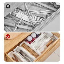 Adjustable Drawer Organizer Partition Storage Organizer Clapboard Expandable