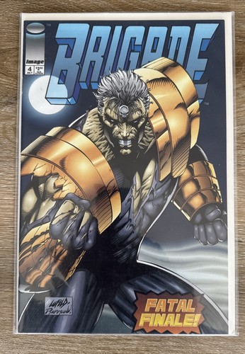 Brigade Band 1 #4 (2 Exemplare) Band 2 #1 (3 Hefte Lot) 1993 Bild Comics Sehr guter Zustand - Bild 4 von 6