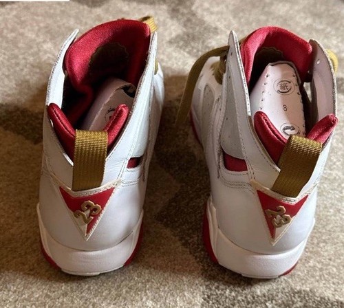 Nike Air Jordan 7 Retro Year Of The Rabbit Size 8 459873-005 2011 W/Box - Picture 5 of 7