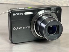 Sony Cyber-Shot Black DSC-W150 8.1Mp Digital Camera Bundle w Charger