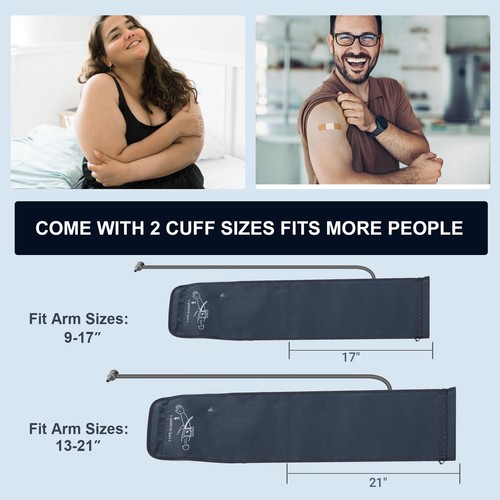 Blood Pressure Monitor 9-17'' & 13-21'' Extra Large Blood Pressure Cuff Upper... - Picture 2 of 9