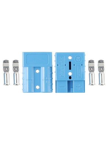 2x FÜR Anderson Style Steckverbinder 50 AMP 6AWG 12-24V DC Elektrowerkzeug - Bild 12 von 14
