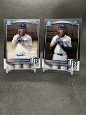 2025 Bowman Chrome Warel Solano Auto Rays CPA-WS KG & Chrome 1st