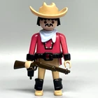 Playmobil Mexican Cowboy Western Man Male Adult Figure Spurs Rifle Vintage 7273