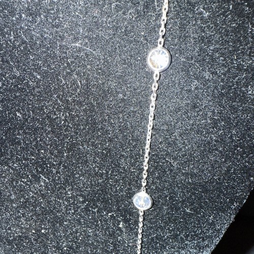 JTV Bella Luce 11.85 CTW CZ Rhodium Over Sterling Silver 36” Necklace NEW - Picture 5 of 11