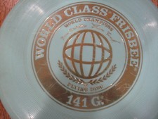 Vintage 1975 Wham-O World Class Green Frisbee/Flying Disc 141 G