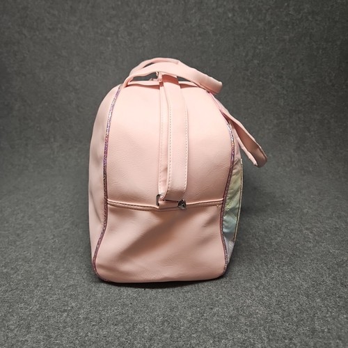 OMG Accesorios Bolso de Lona Brillo Rosa Amor Correa para el Hombro Arco Iris Cremallera - Imagen 3 de 14