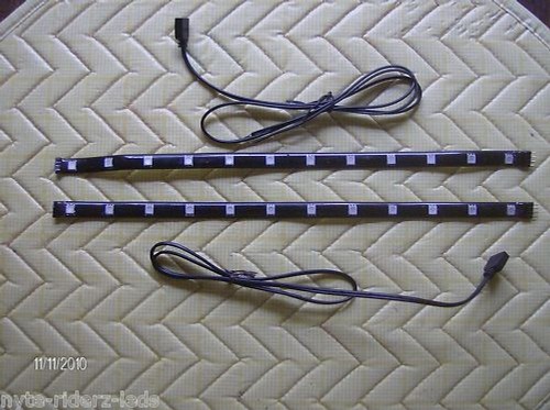 ALFA ROMEO LAND ROVER VERDE 12" 5050 SMD TIRAS LED TOTAL DE 24 LEDS - Imagen 2 de 3