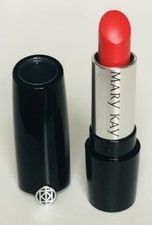 New No Box Mary Kay Gel Semi-Matte Lipstick Poppy Please Full Size Fast Ship