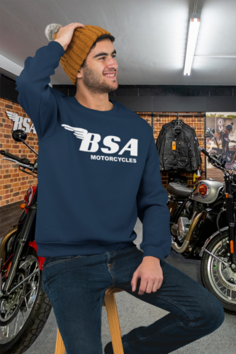 BSA Motorrad British UK Sweatshirts & Kapuzenpullover - alle Farben und Größen - Bild 6 von 12