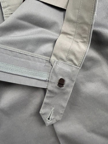 Mens JoS. A. BANK Traveler's Collection Gray Khaki Pants (Flat Front) 40W X 30L - Picture 6 of 8