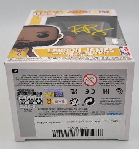 RICH PAUL FIRMADO LEBRON JAMES FUNKO POP LOS ANGELES LAKERS KLUTCH SPORTS JSA - Imagen 7 de 8
