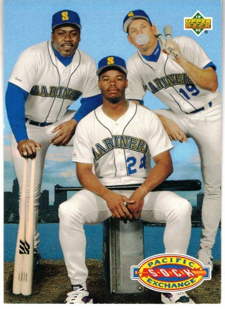 Ken Griffey Jr./Jay Buhner/Kevin Mitchell  1993 Upper Deck
