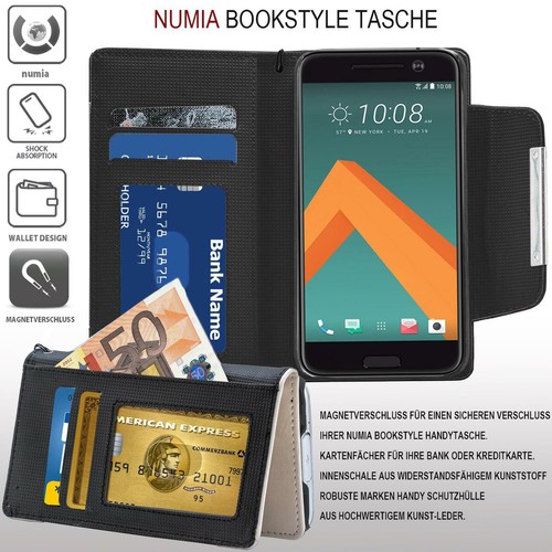 Funda protectora para móvil Sony Xperia Wallet Book Case Flip Cover plegable - Imagen 3 de 12